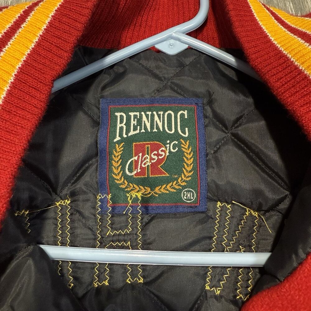 Penn Hills Football Aaron Donald High School Wool Varsity Jacket Size 2XL - Picture 4 of 10